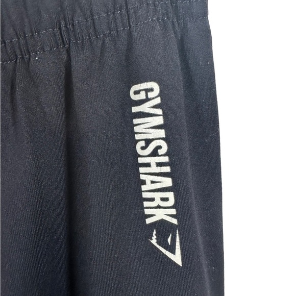 Gym Shark Black Pull On Gym Pants Size Medium - Picture 3 of 5